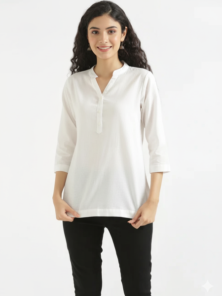 Cotton Short Kurta For Women