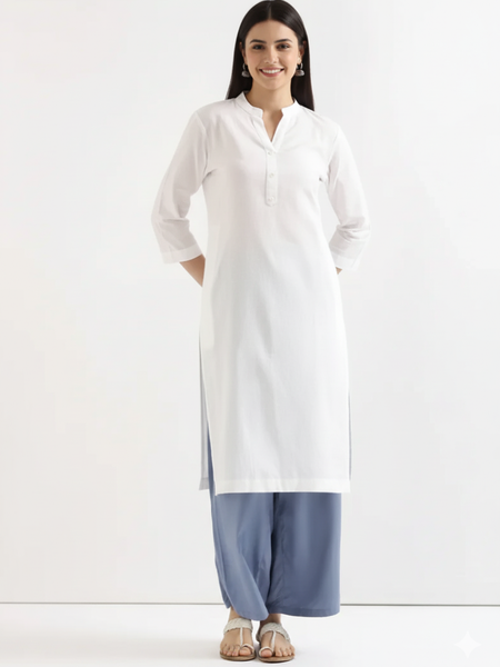 Cotton Long Kurta For Women
