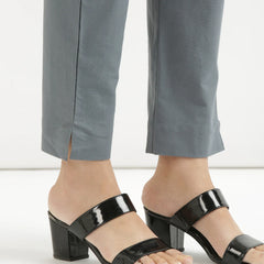 Cement Grey Cotton Pant