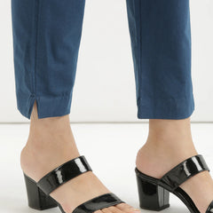 Peacock Blue Cotton Pant