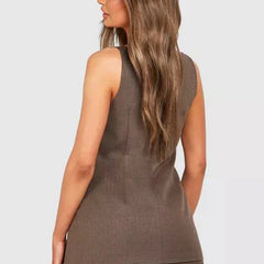 Mrunal Thakur Muse Front Waistcoat & Trousers