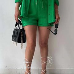 Emerald Muse – Soft Cotton Twin Set