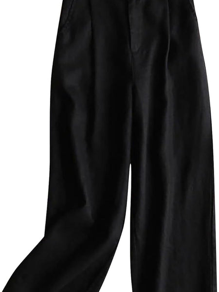 100% Cotton Linen Pants