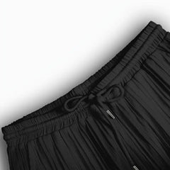 Men’s Black Pleated Co-Ord Set