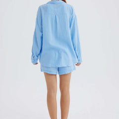 Ocean Haze – Handcrafted Cotton Set