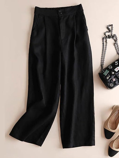 100% Cotton Linen Pants
