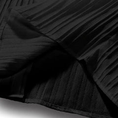 Men's Black Relax Fit Top Bottom Set