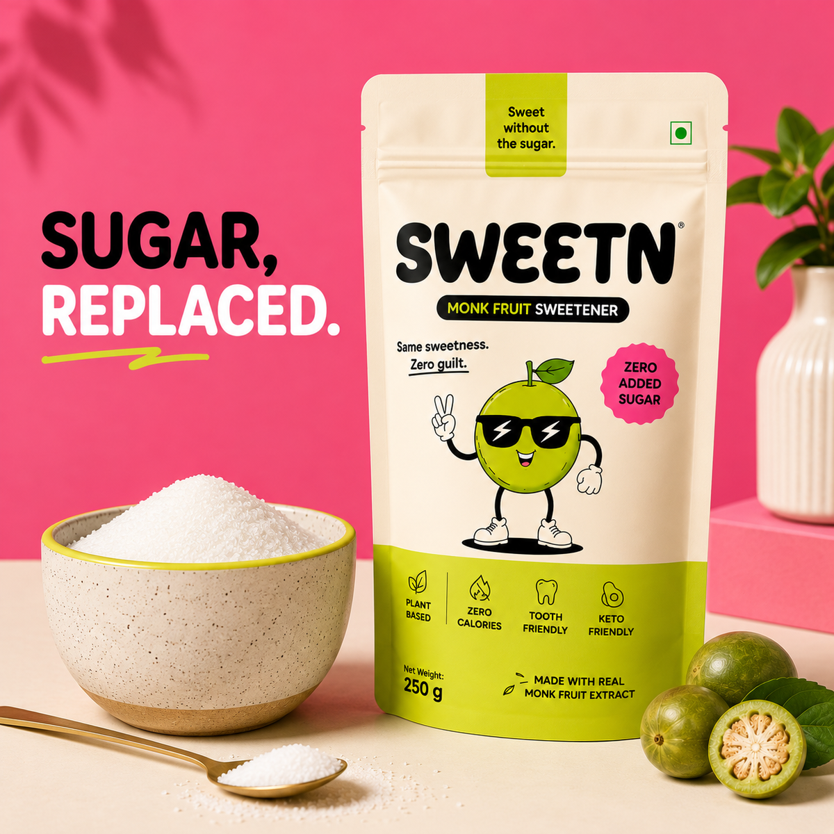 Monk Fruit Sugar Replacement