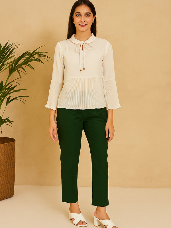 Sage Green Cotton Pant