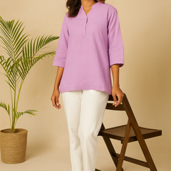 Comfy White Cotton Pants