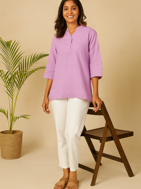 Comfy White Cotton Pants