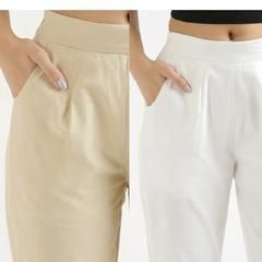 Pack Of 2 Women Cotton Pant