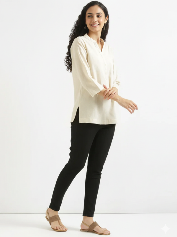 Cotton Short Kurta For Women