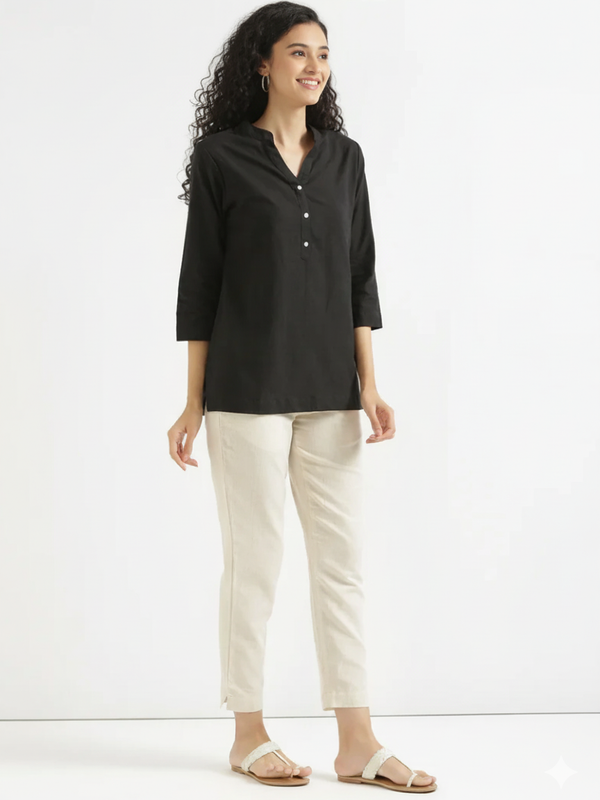 Cotton Short Kurta For Women