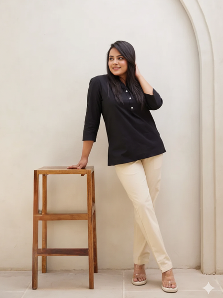 Pack Of 2 Everyday Cotton Pants For Women