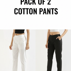 Pack Of 2 Women Cotton Pant