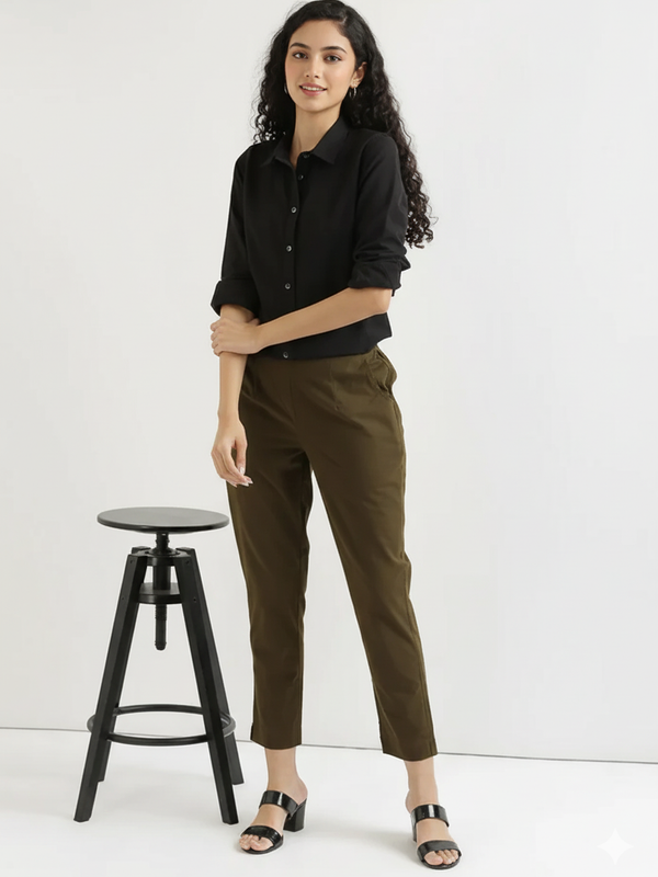 Pack Of 3 Everyday Cotton Pants For Women