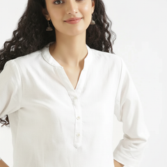 Cotton Short Kurta For Women