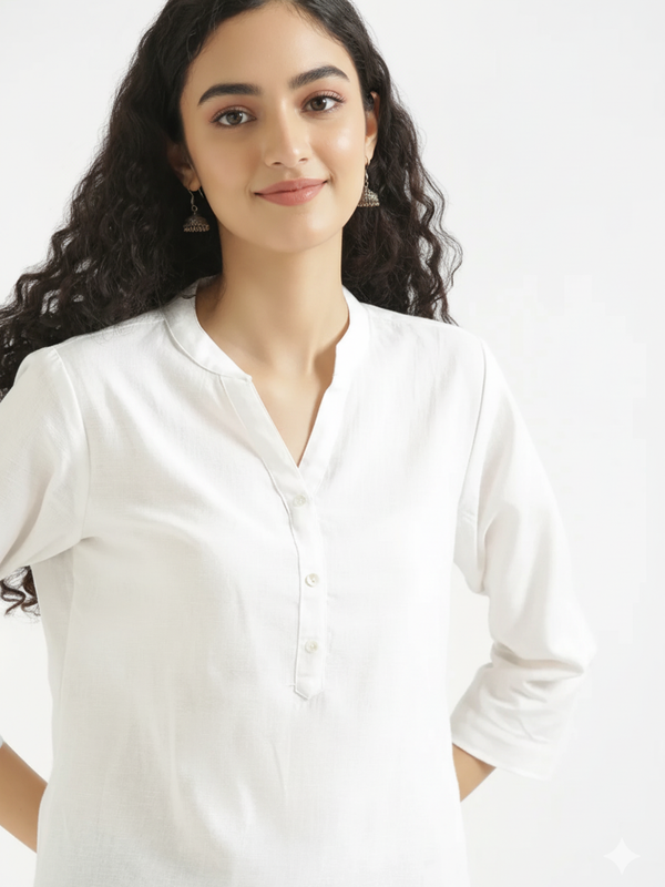 Cotton Short Kurta For Women
