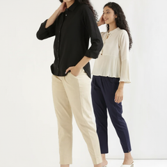 Pack Of 2 Everyday Cotton Pants For Women
