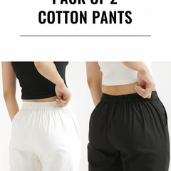 Pack Of 2 Women Cotton Pant