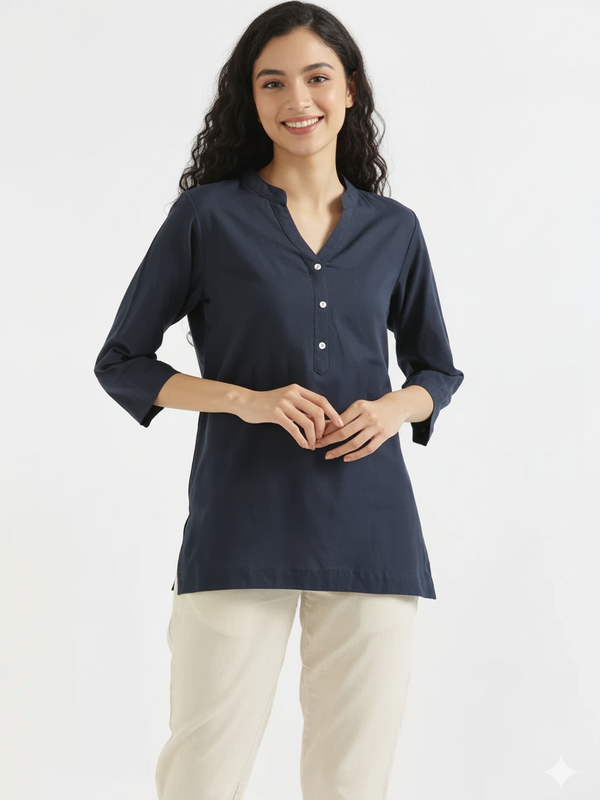 Cotton Short Kurta For Women