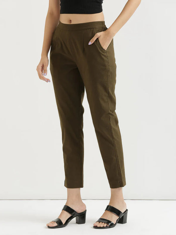 Pack Of 3 Everyday Cotton Pants For Women