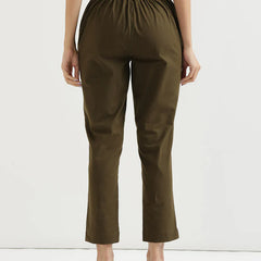 Olive Green Cotton Pant