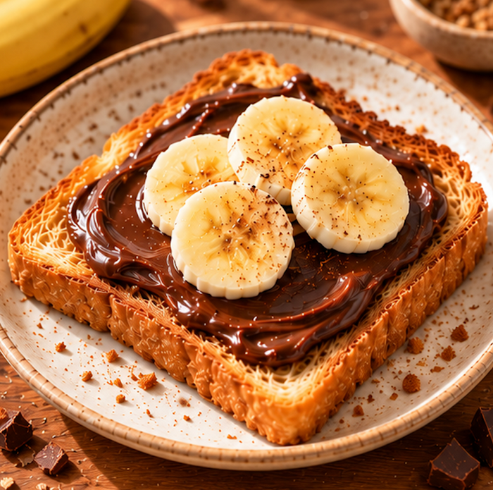 On toast