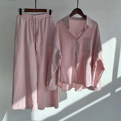 fashionable Women's Slacks Cotton Shirt 2.0