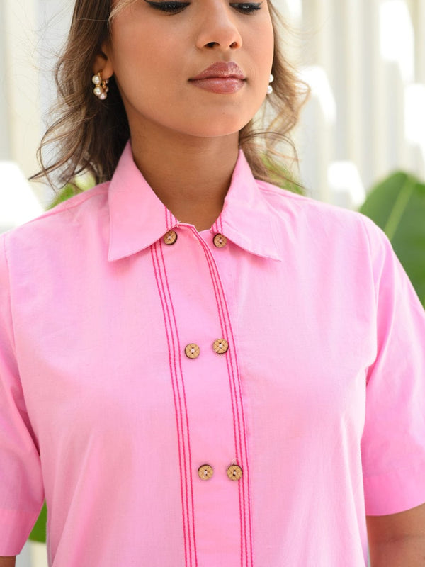 Rose Cookie Linen Coord Set