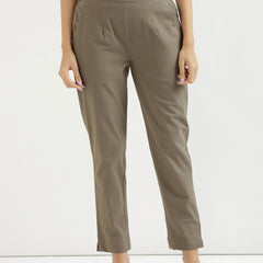 Grey Cotton Pant