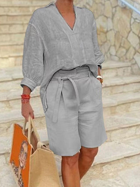 European cotton casual suits