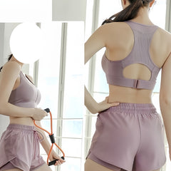 Chic Yoga Shorts Set