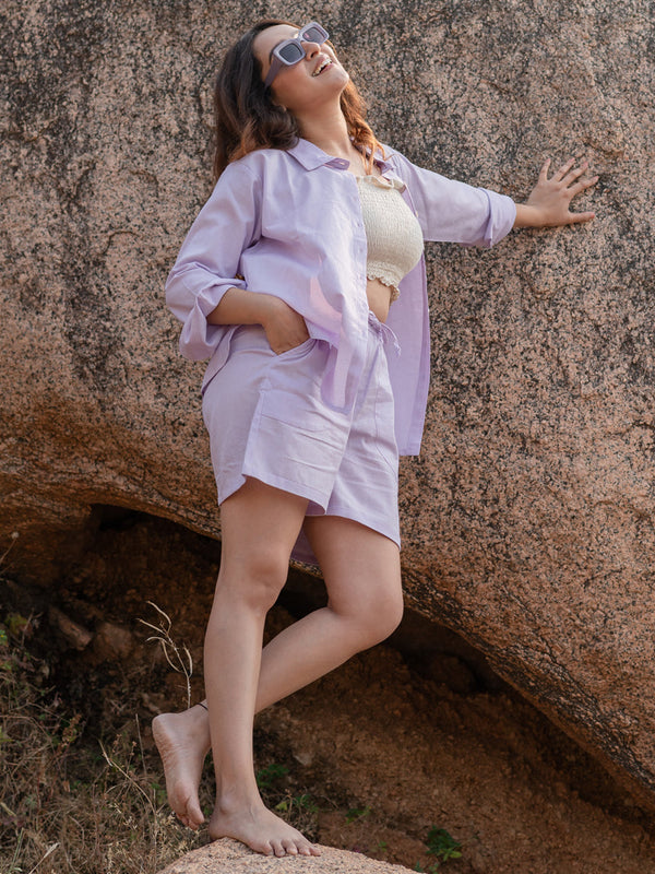 Lilac Comfort Coord Outfit
