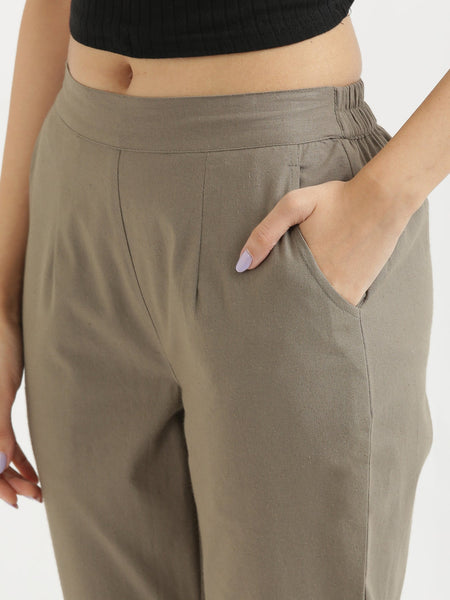 Comfy Grey Pants for Women