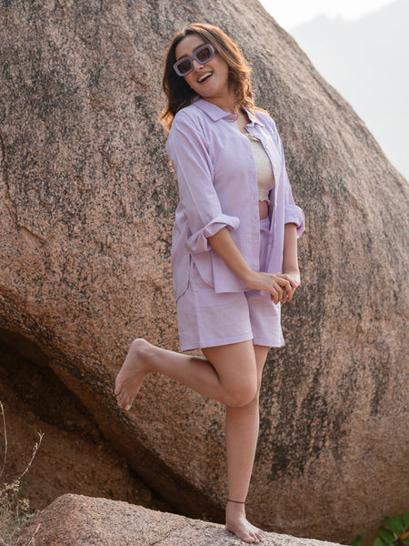 Lilac Comfort Coord Outfit