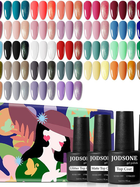 Vibrant Gel Nail Polish Set