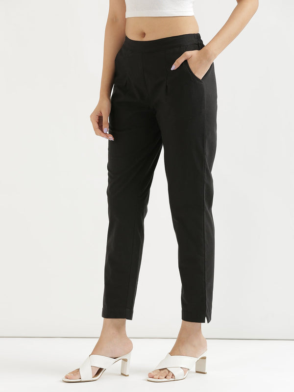 Classic Black Comfort Pants