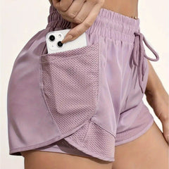 Chic Yoga Shorts Set