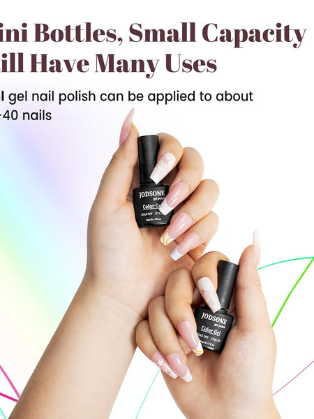 Vibrant Gel Nail Polish Set