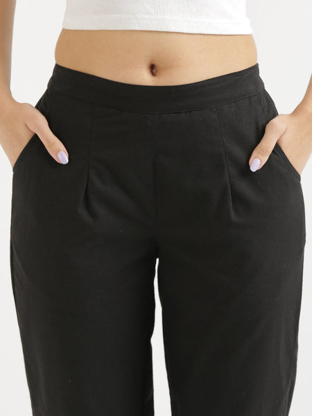 Soft Black Comfy Pants