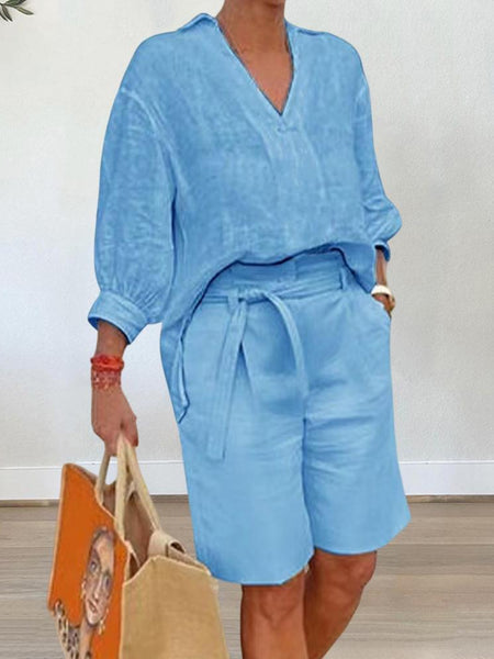European cotton casual suits