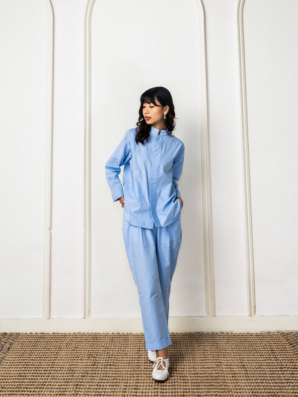 Ninki Blue Striped Outfit