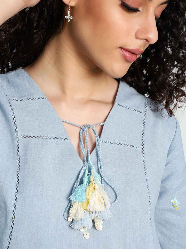 Chic Tassel Dress Delight