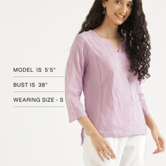 Lilac Everyday Comfort Top