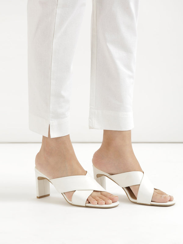 Comfy White Cotton Pants