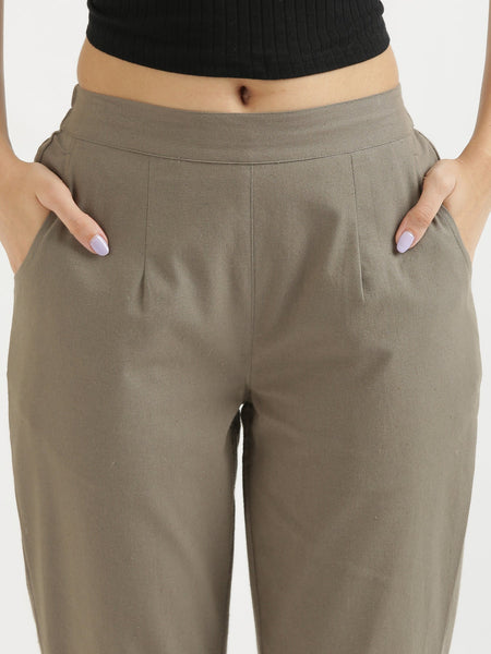 Comfy Grey Pants for Women