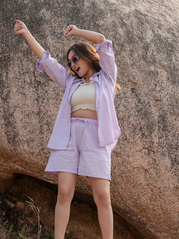 Lilac Comfort Coord Outfit
