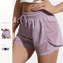 Chic Yoga Shorts Set